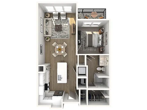 Floor plan Auberge