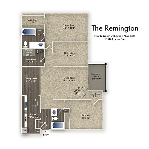 Floor plan Remington