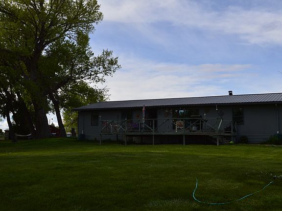 Back yard and back deck