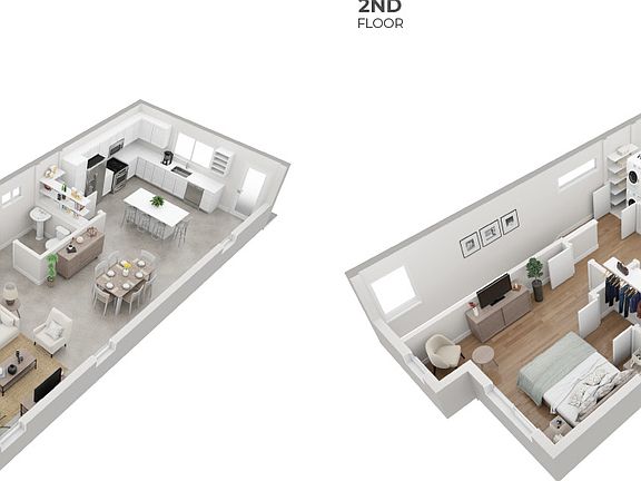 Lucy - Plan C - 3D Floorplan