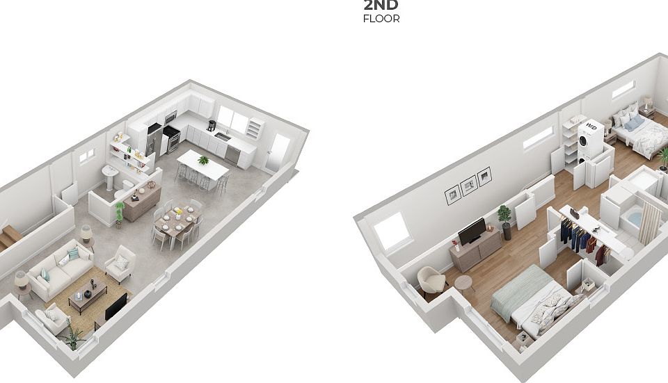 Lucy - Plan C - 3D Floorplan