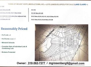 0 Lake Claire Dr #60, Middletown, NY 10940