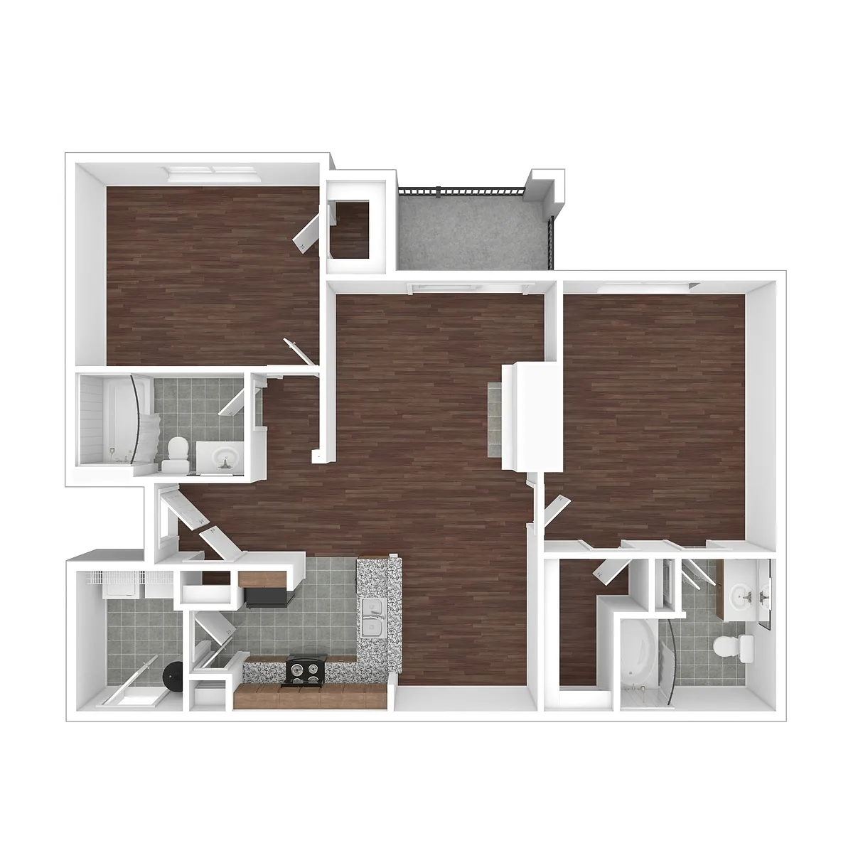 Floor plan B6