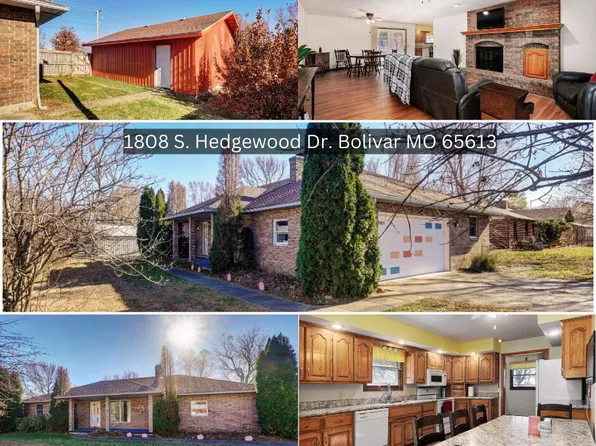 1808 S Hedgewood Drive, Bolivar, MO 65613