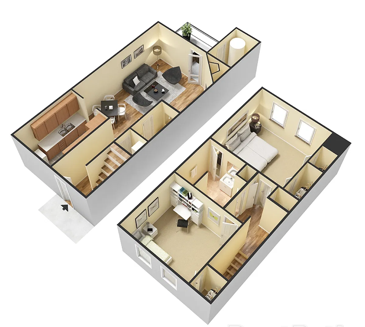 Floor plan Carriage