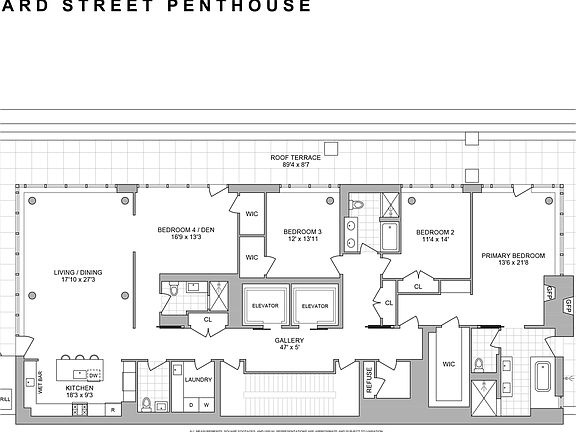 2nd image of 34 Leonard St #Penthouse
