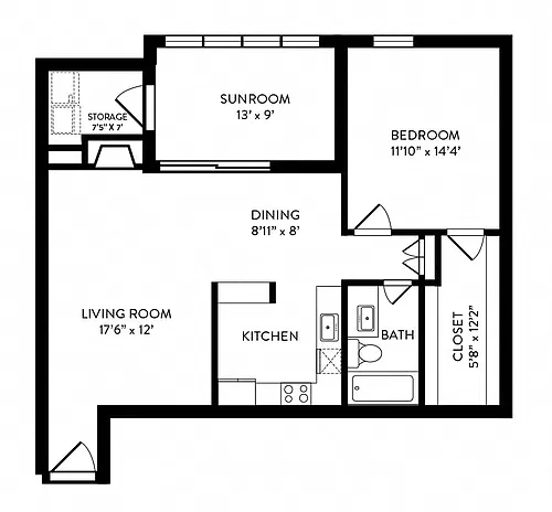 Floor plan A6