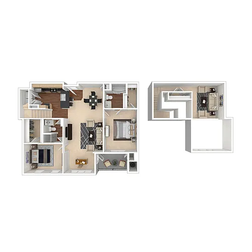 Floor plan CS-2-LOFT-A