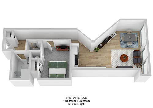 Floor plan Patterson
