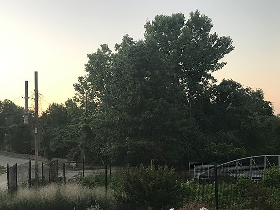 Views of the Atlanta Beltline from the property.