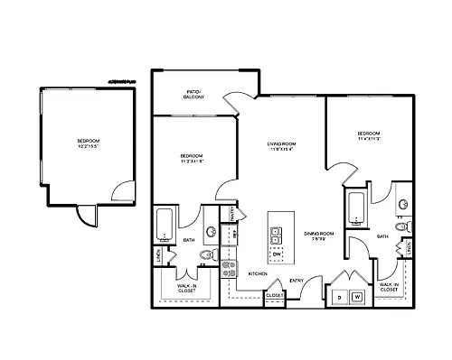Floor plan B1