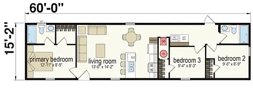 Floor plan 206