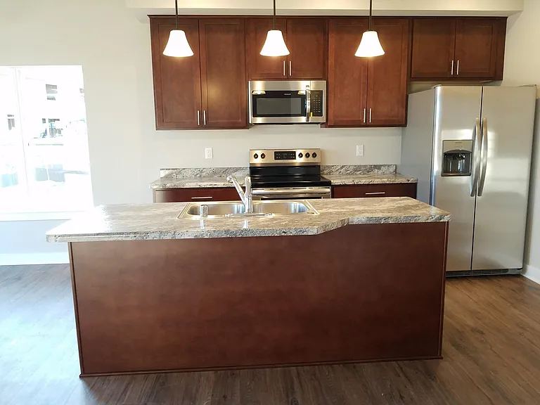 Island in kitchen