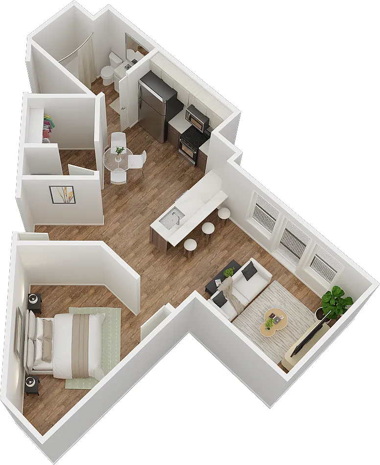 Floor plan The CD