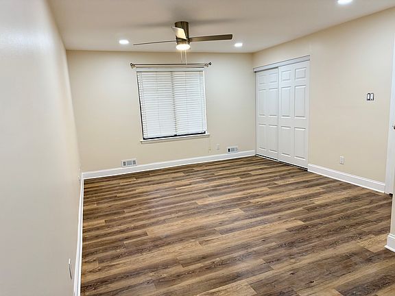 View in bedroom from nook towards external window
