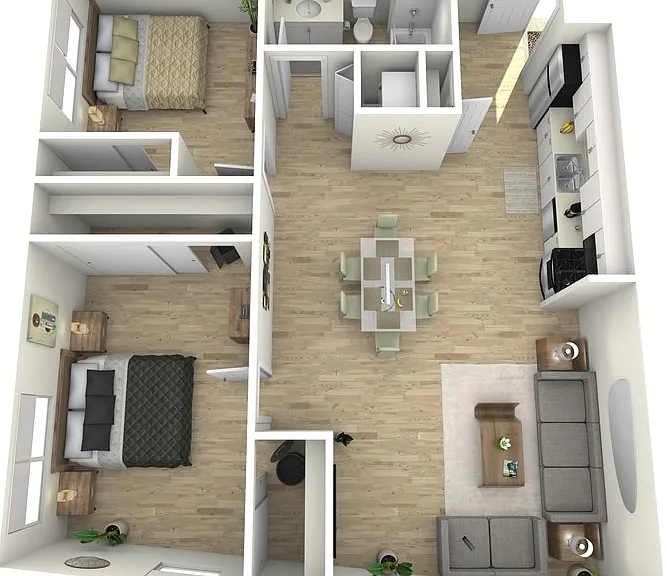 Plan 6 Floorplan Diagram