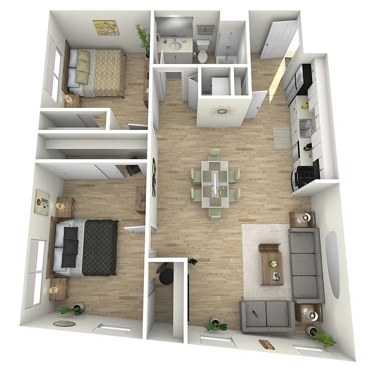 Floor plan Plan 6