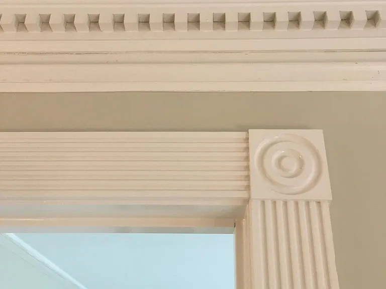 Crown molding and stately trim throughout house