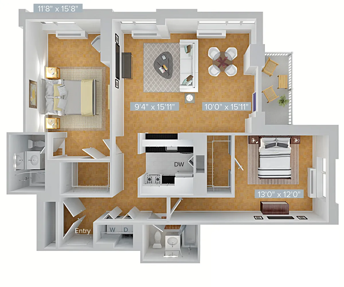 Floor plan B6-1259