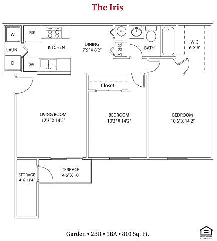 Floor plan The Iris