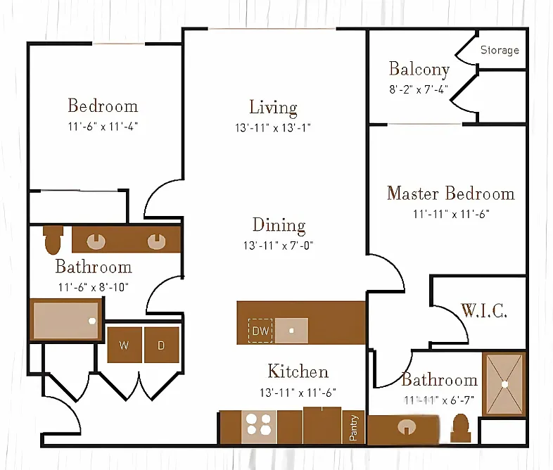 Floor plan B2