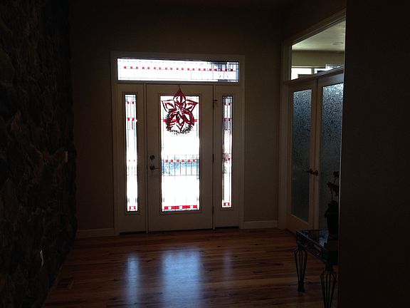 Beautiful Entry Way, Stainglass Door