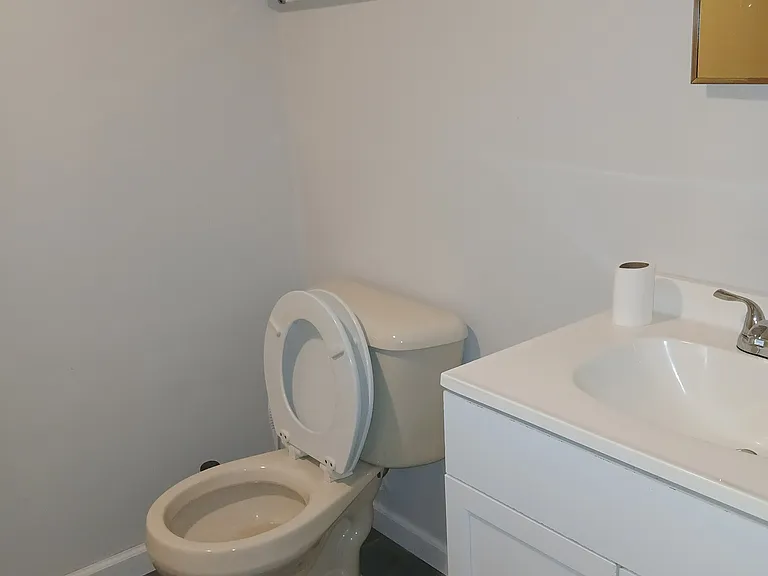 Basement bathroom
