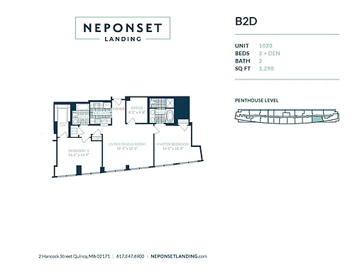 Floor plan B2ADP