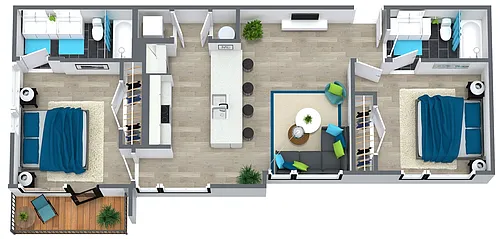 Floor plan B4