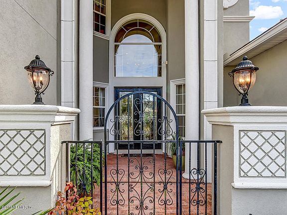 PRIVATE WROUGHT IRON ENTRY!