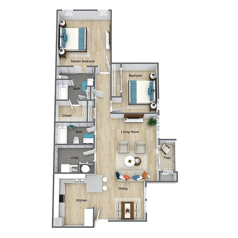 Floor plan Preakness