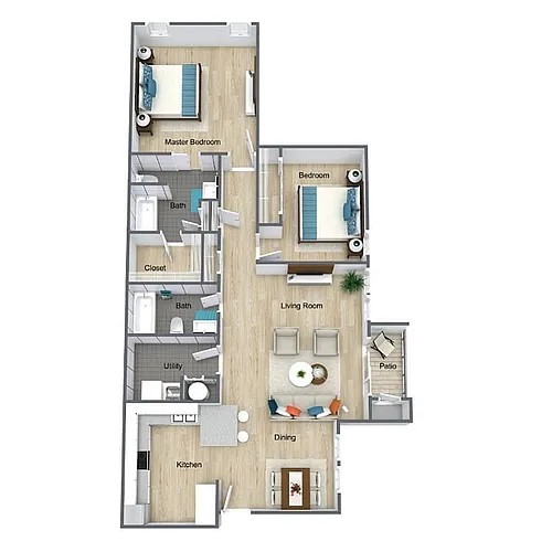 Floor plan Preakness