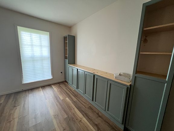 Extra buffet storage space