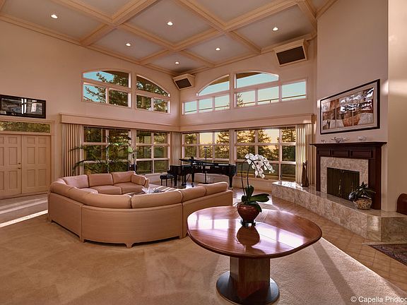 Great Room at dusk