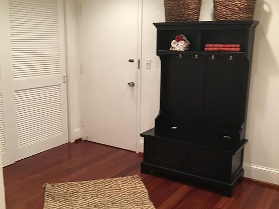 Foyer Area, with large storage closet