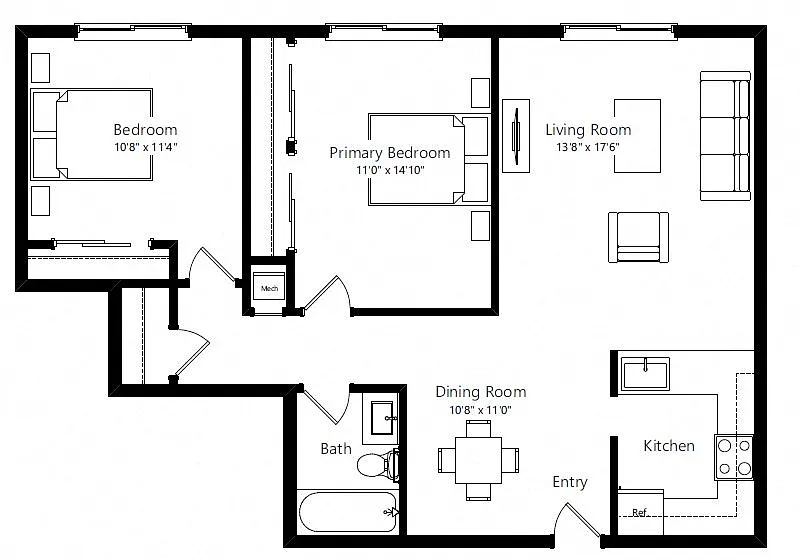 Floor plan B5-P