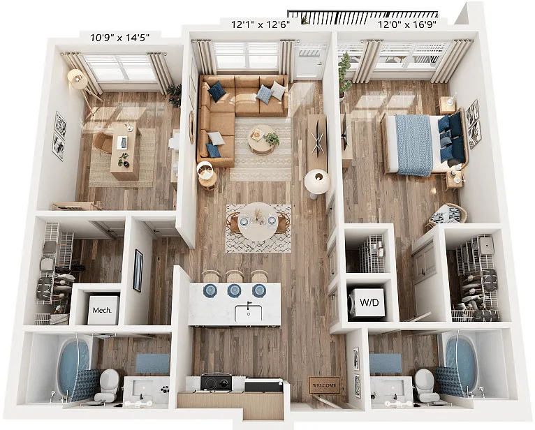 Floor plan Elizabeth