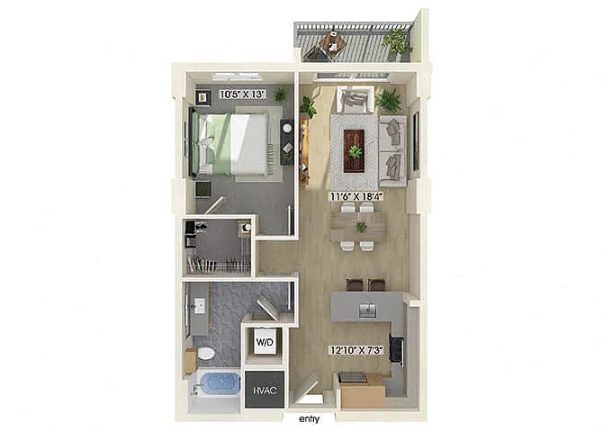 Floor plan A6