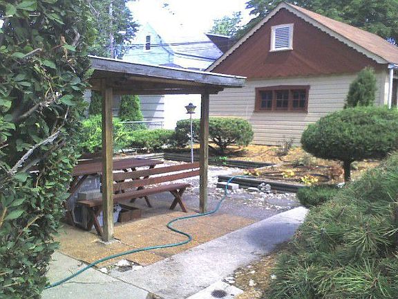 Back Patio and Garage 2