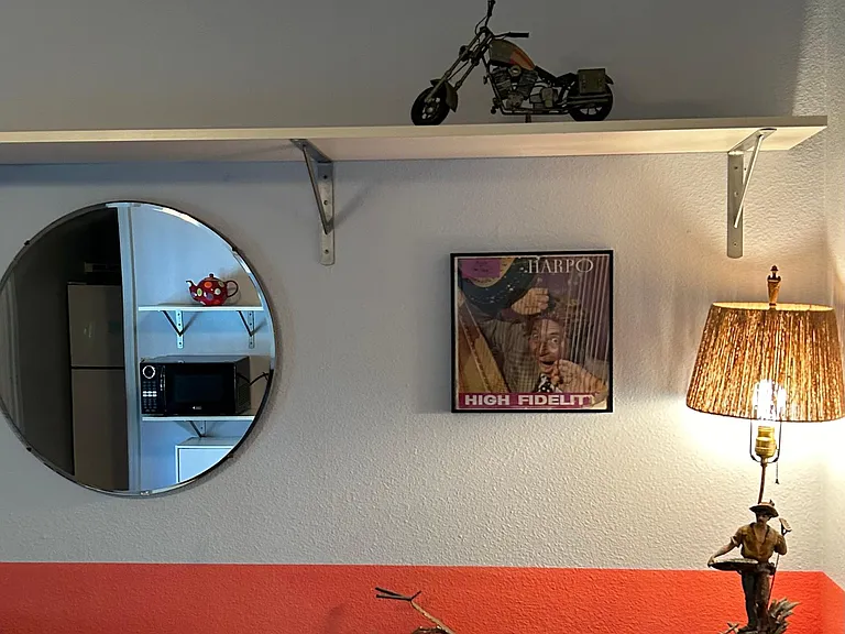 In the Suite sitting room.. (Another really old lamp - maybe pictured later? - we'll see how far I get!!)