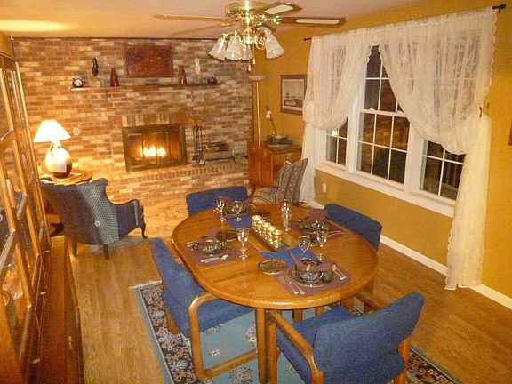 Dining Room w/Fireplace