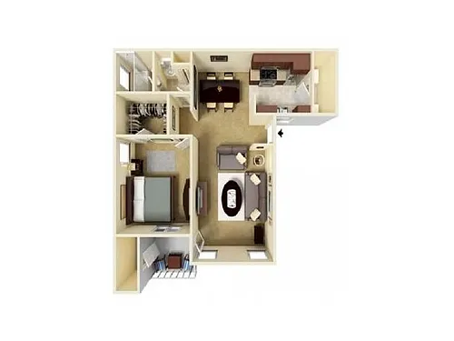 Floor plan St James