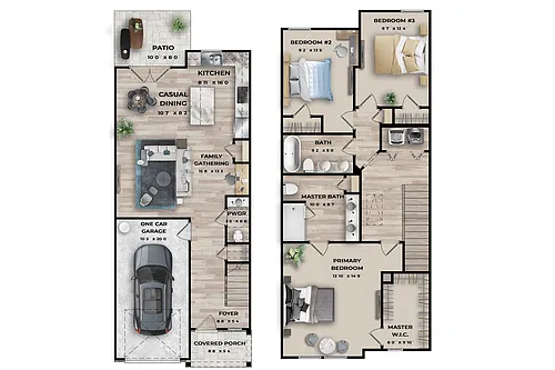 Floor plan C2 - Jernigan