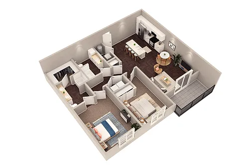 Floor plan B2