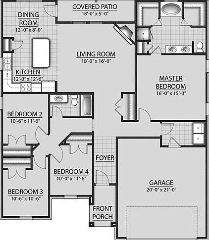 2nd image of 3202 Finwood Dr