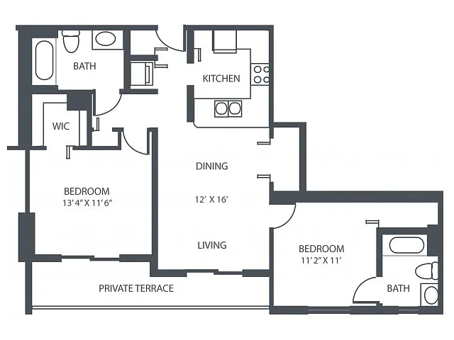 Floor plan Model S