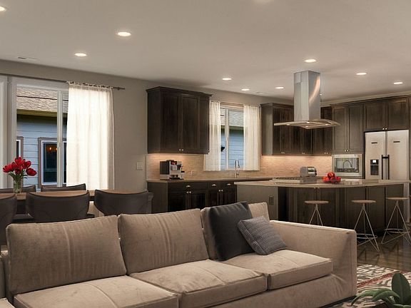 Virtually Rendered Great Room