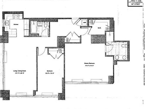 2nd image of 322 W 57th St APT 25B2