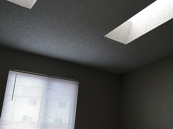 Upstairs bedroom w/skylights