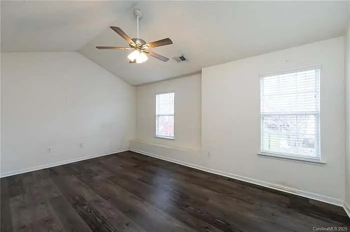 Spacious Master Bedroom. Currently using a kind bed, Big work table and even then ample space left.